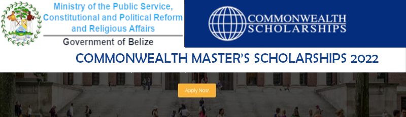 Commonwealth Master’s Scholarships 2022: Applicants in Beliz ...