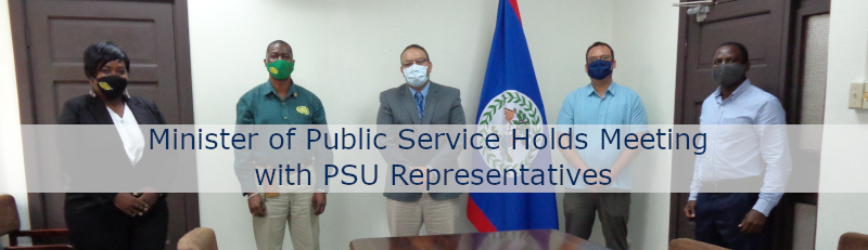 Minister of Public Service Holds Meeting  with PSU Representatives