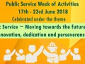 Public Service Week of Activities 2018 Image 1