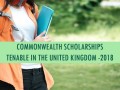 COMMONWEALTH Scholarships Tenable in the United Kingdom - 20 ... Image 1